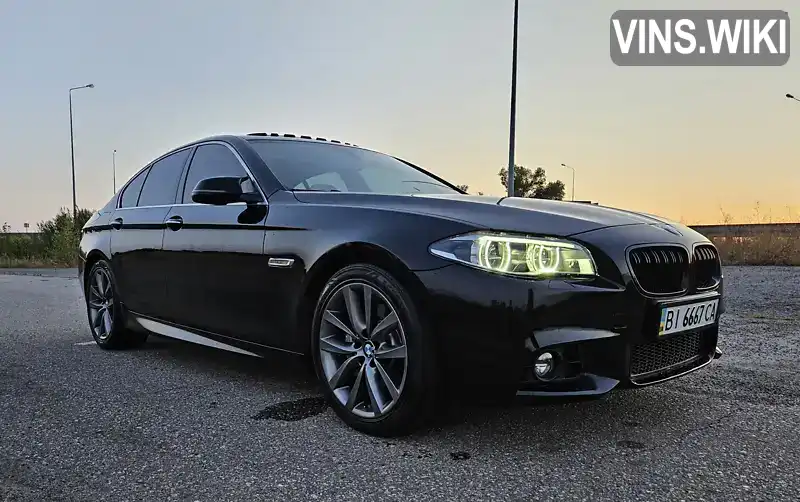 Седан BMW 5 Series 2013 3 л. Автомат обл. Полтавская, Полтава - Фото 1/21