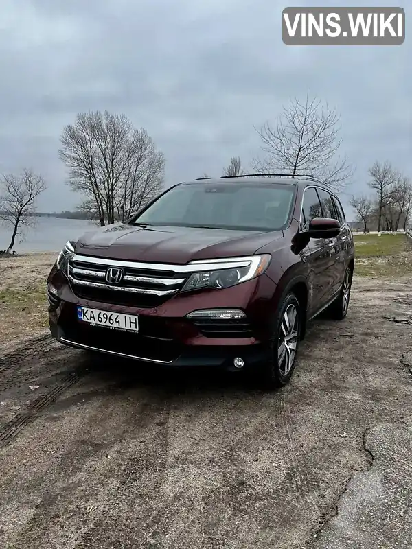 Внедорожник / Кроссовер Honda Pilot 2018 3.47 л. Автомат обл. Днепропетровская, Каменское (Днепродзержинск) - Фото 1/21