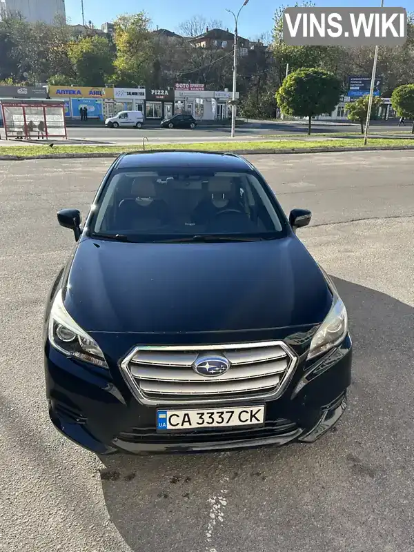 Седан Subaru Legacy 2014 2.5 л. Автомат обл. Черкаська, Черкаси - Фото 1/21