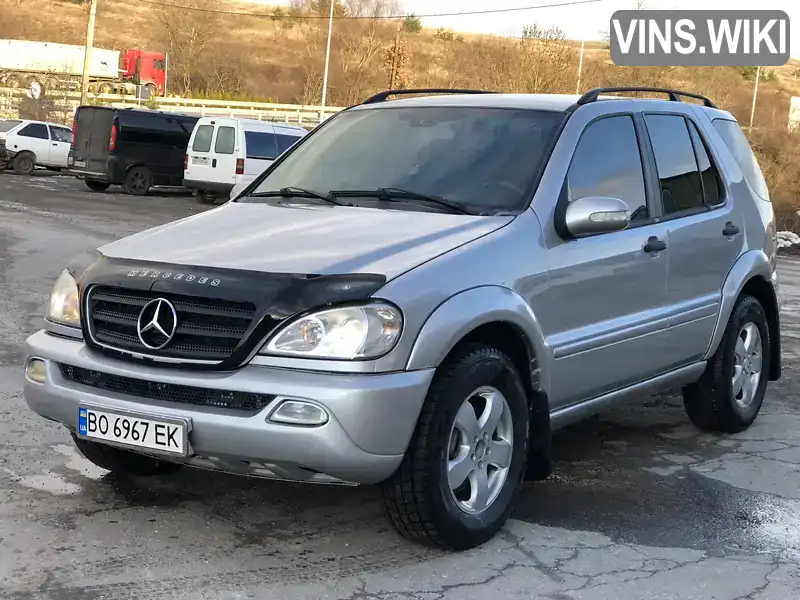 Позашляховик / Кросовер Mercedes-Benz M-Class 2005 3.7 л. Автомат обл. Тернопільська, Бережани - Фото 1/20