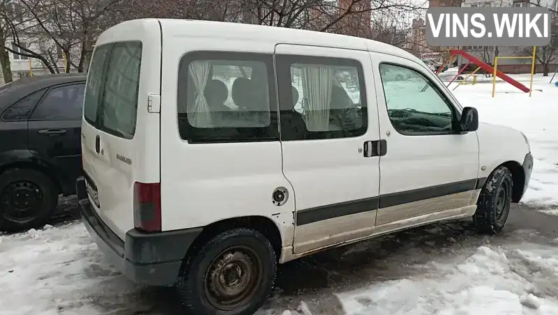 Мінівен Peugeot Partner 2005 2 л. Ручна / Механіка обл. Чернігівська, Прилуки - Фото 1/4