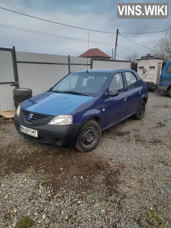 Седан Dacia Logan 2008 1.39 л. Ручная / Механика обл. Одесская, Одесса - Фото 1/3