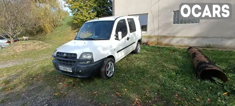 Мінівен Fiat Doblo 2004 1.6 л. Ручна / Механіка обл. Закарпатська, Берегове - Фото 1/8