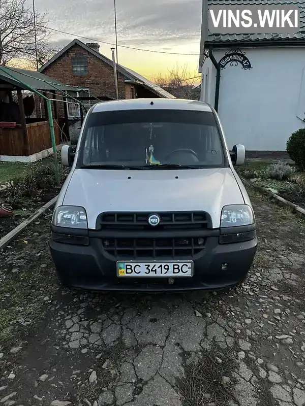 Минивэн Fiat Doblo 2004 1.91 л. Ручная / Механика обл. Львовская, Сокаль - Фото 1/9