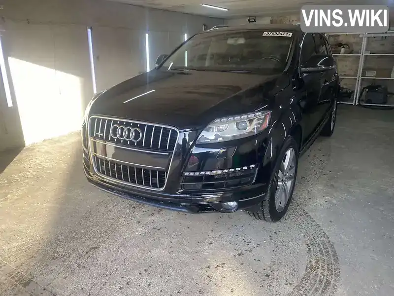 Внедорожник / Кроссовер Audi Q7 2013 3 л. Автомат обл. Тернопольская, Бучач - Фото 1/8