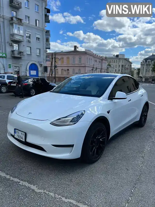 Позашляховик / Кросовер Tesla Model Y 2021 null_content л. Автомат обл. Харківська, Харків - Фото 1/21