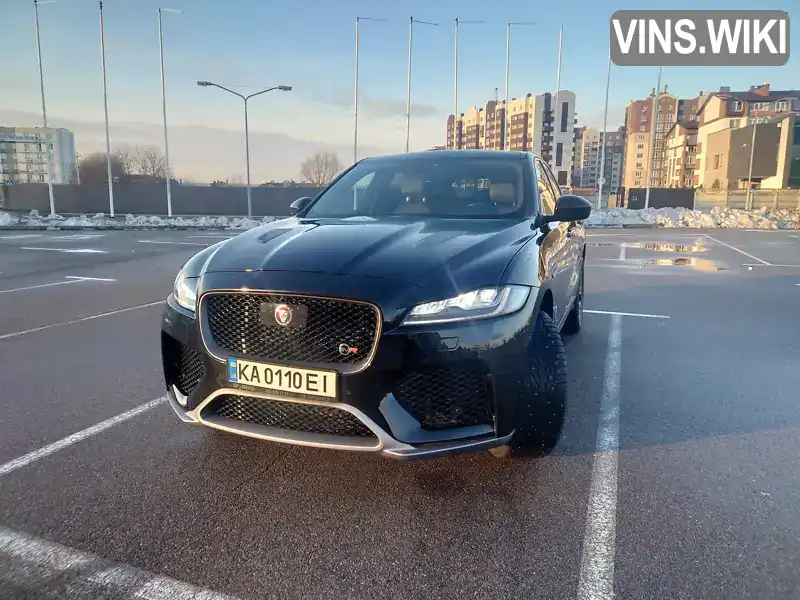 Позашляховик / Кросовер Jaguar F-Pace 2019 2 л. обл. Київська, Київ - Фото 1/21