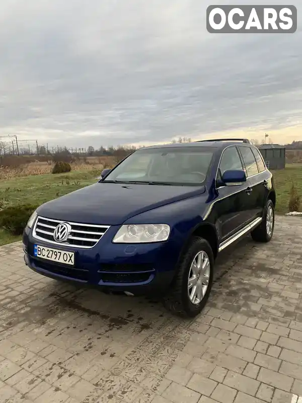 Позашляховик / Кросовер Volkswagen Touareg 2005 2.5 л. Ручна / Механіка обл. Львівська, Мостиська - Фото 1/17