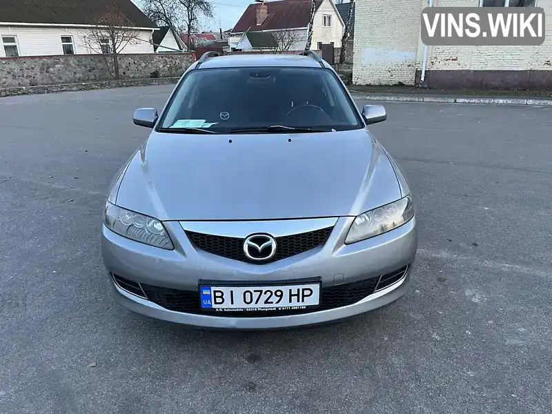 Універсал Mazda 6 2006 2 л. Ручна / Механіка обл. Полтавська, Кременчук - Фото 1/18