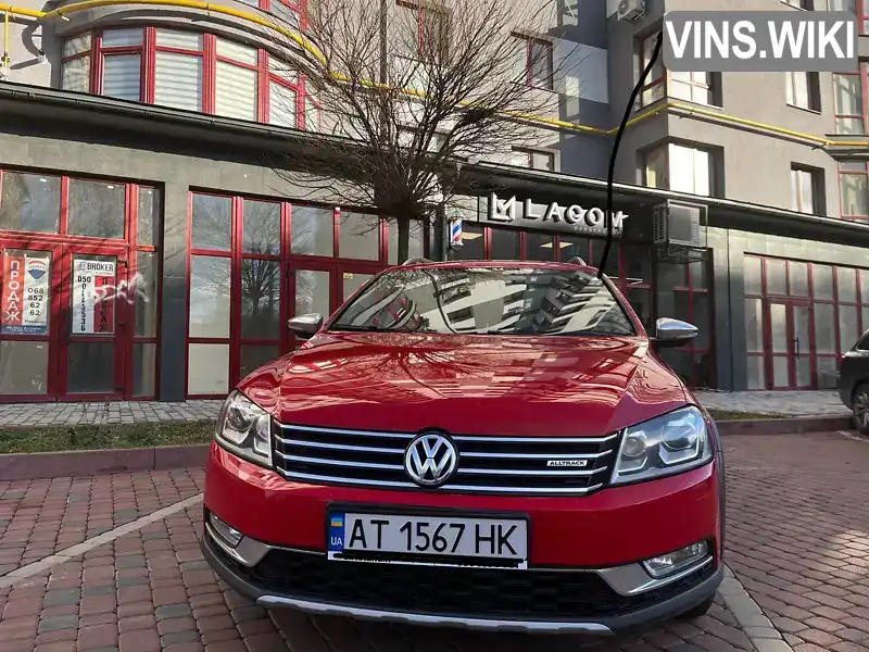 Універсал Volkswagen Passat Alltrack 2012 1.97 л. Автомат обл. Івано-Франківська, Івано-Франківськ - Фото 1/15