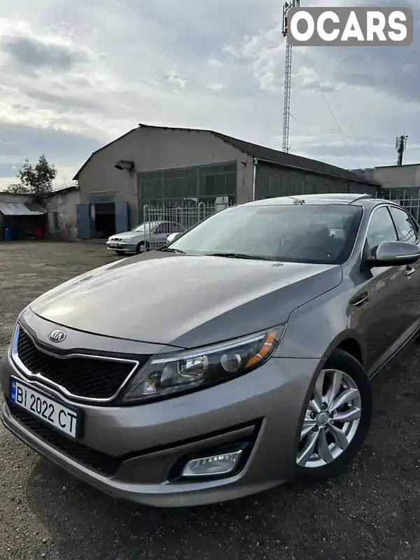 Седан Kia Optima 2014 2.36 л. Автомат обл. Закарпатська, Рахів - Фото 1/17