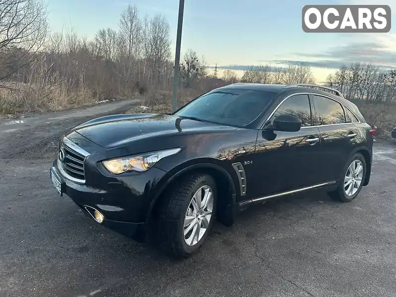 JN1TDNS51U0570496 Infiniti QX70 2014 Позашляховик / Кросовер 2.99 л. Фото 2