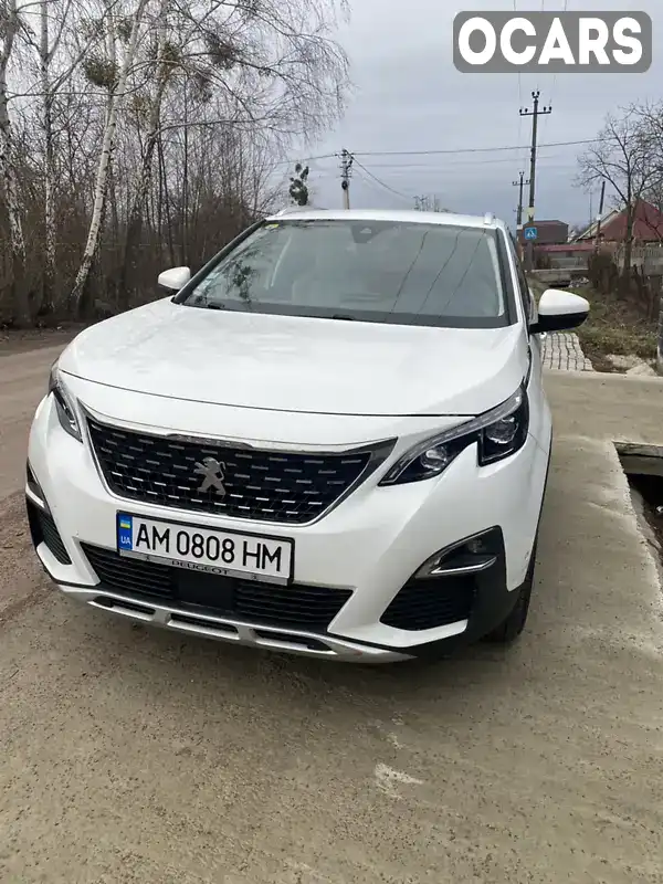 Позашляховик / Кросовер Peugeot 3008 2018 1.5 л. Автомат обл. Житомирська, Коростень - Фото 1/15