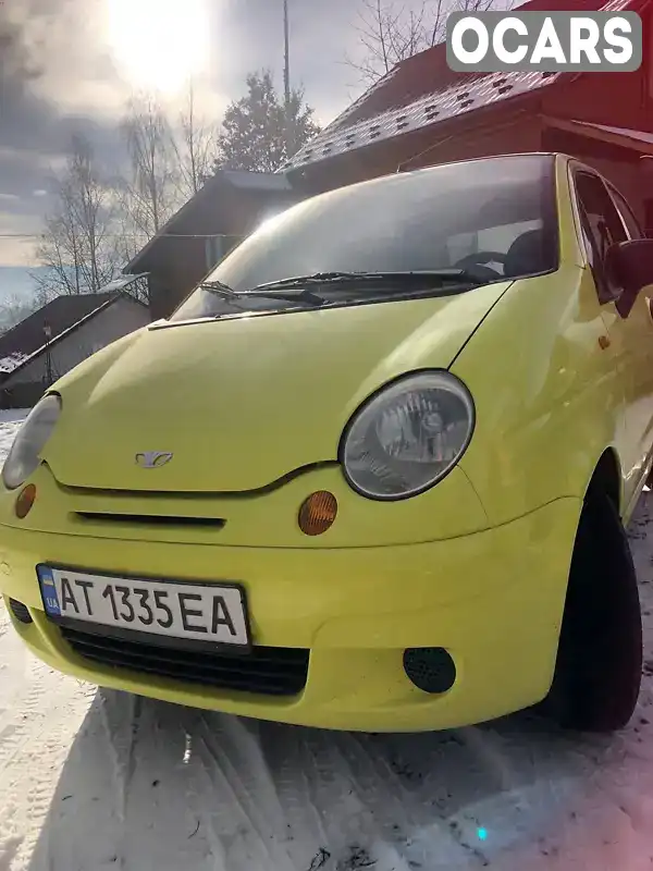 Хетчбек Daewoo Matiz 2007 0.8 л. Ручна / Механіка обл. Івано-Франківська, Косів - Фото 1/7