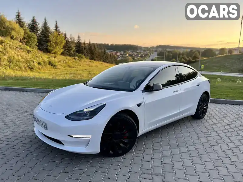 Седан Tesla Model 3 2022 null_content л. Автомат обл. Тернопільська, Тернопіль - Фото 1/21