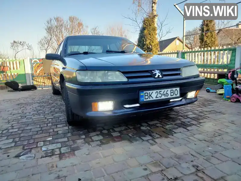 Седан Peugeot 605 1997 2 л. обл. Ровенская, Ровно - Фото 1/5