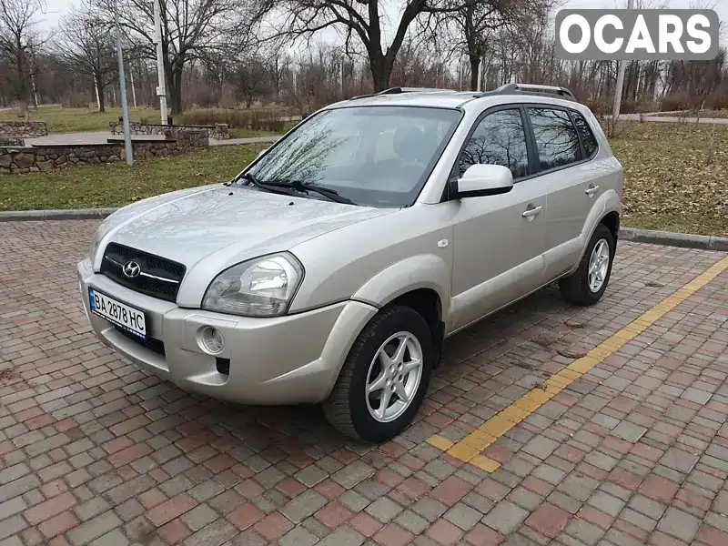 Позашляховик / Кросовер Hyundai Tucson 2007 2 л. Ручна / Механіка обл. Кіровоградська, Кропивницький (Кіровоград) - Фото 1/21