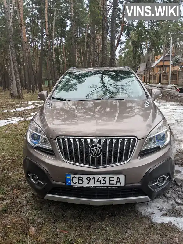 Позашляховик / Кросовер Buick Encore 2014 1.36 л. Автомат обл. Чернігівська, Чернігів - Фото 1/21