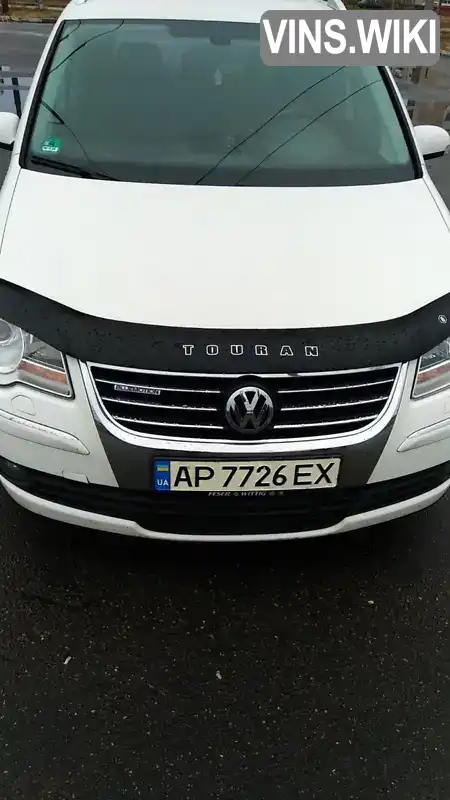 Мінівен Volkswagen Touran 2009 1.97 л. Ручна / Механіка обл. Запорізька, Запоріжжя - Фото 1/8