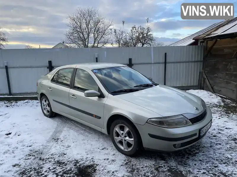 Ліфтбек Renault Laguna 2002 null_content л. Ручна / Механіка обл. Львівська, Червоноград - Фото 1/12