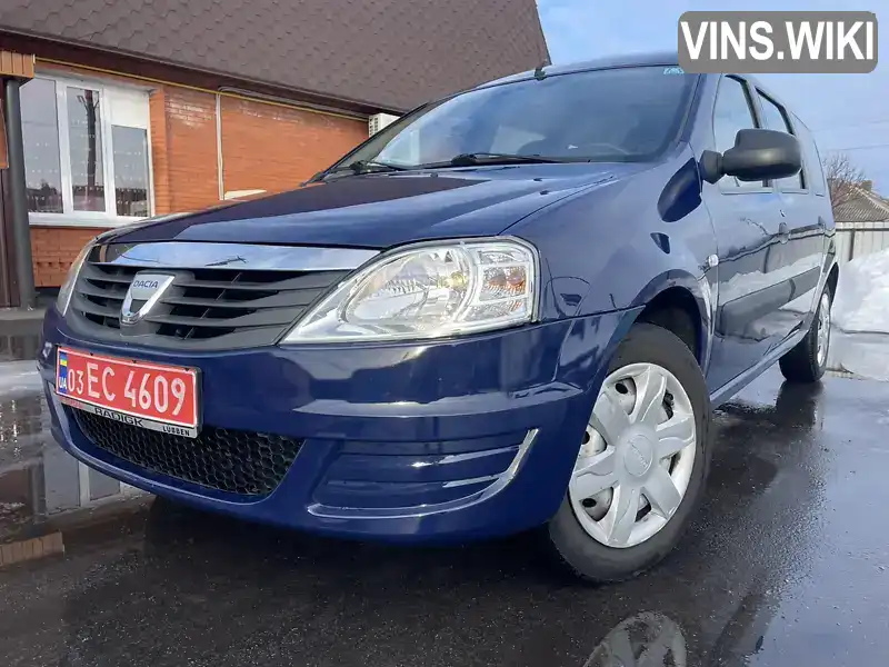 Универсал Dacia Logan MCV 2009 1.4 л. Ручная / Механика обл. Черниговская, Бахмач - Фото 1/21