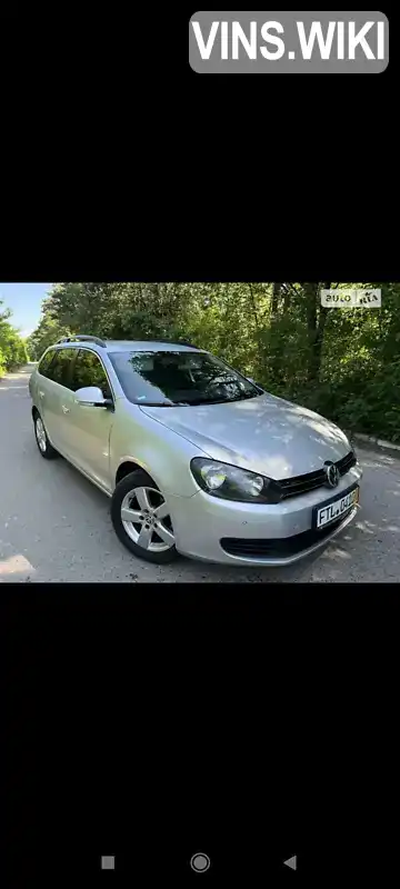 Універсал Volkswagen Golf 2010 1.6 л. Ручна / Механіка обл. Волинська, Камінь-Каширський - Фото 1/8