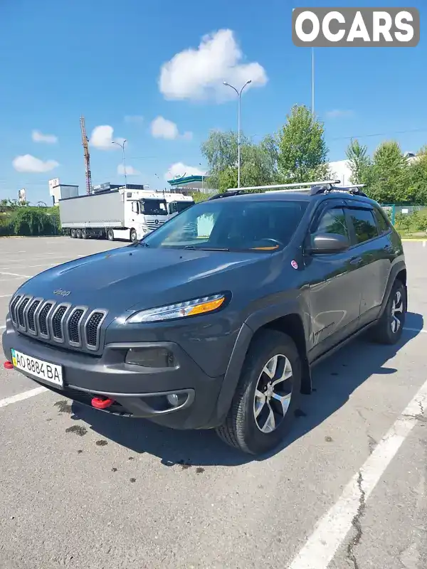 Позашляховик / Кросовер Jeep Cherokee 2016 3.2 л. Автомат обл. Закарпатська, Ужгород - Фото 1/21