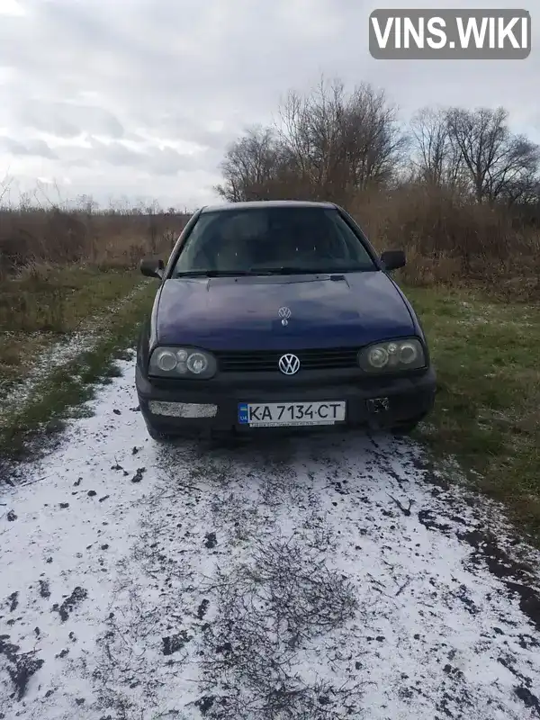 Хетчбек Volkswagen Golf 1992 1.4 л. Ручна / Механіка обл. Черкаська, Христинівка - Фото 1/10