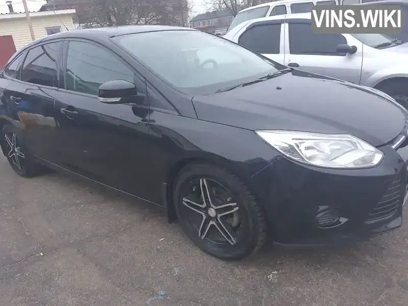 Седан Ford Focus 2013 1 л. Ручна / Механіка обл. Черкаська, Умань - Фото 1/9