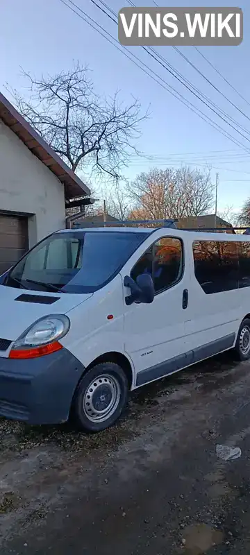 Мінівен Renault Trafic 2005 1.87 л. Ручна / Механіка обл. Івано-Франківська, Богородчани - Фото 1/7