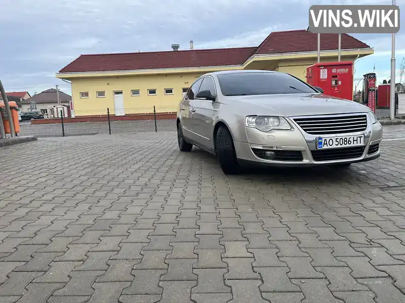 Седан Volkswagen Passat 2007 1.97 л. Ручна / Механіка обл. Закарпатська, Берегове - Фото 1/12