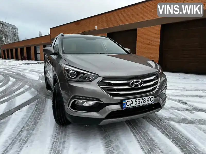 Внедорожник / Кроссовер Hyundai Santa FE 2016 2.4 л. Автомат обл. Черкасская, Черкассы - Фото 1/21