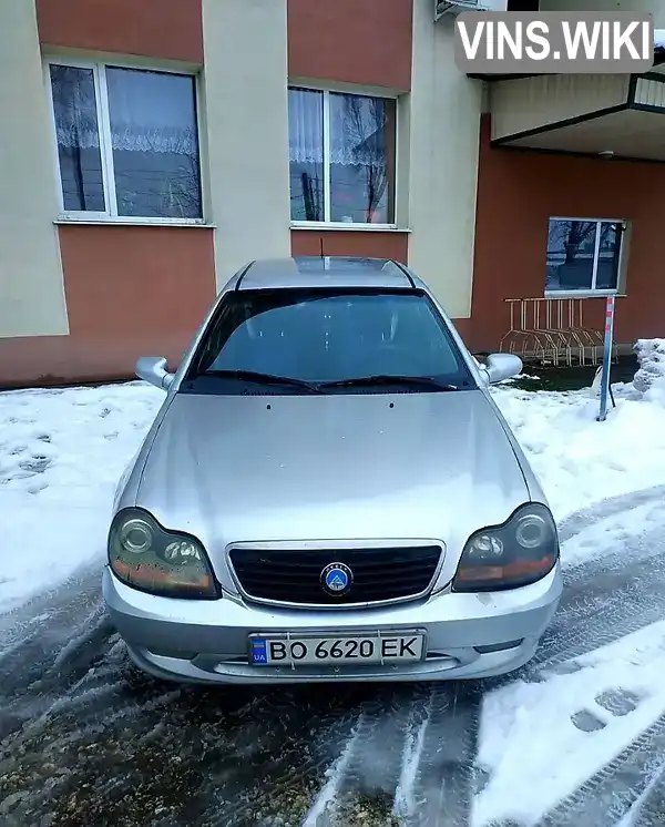 Седан Geely CK 2008 1.5 л. Ручная / Механика обл. Тернопольская, Тернополь - Фото 1/8