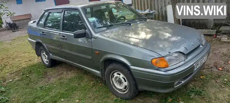 Седан ВАЗ / Lada 2115 Samara 2008 1.6 л. Ручна / Механіка обл. Житомирська, Звягель - Фото 1/9