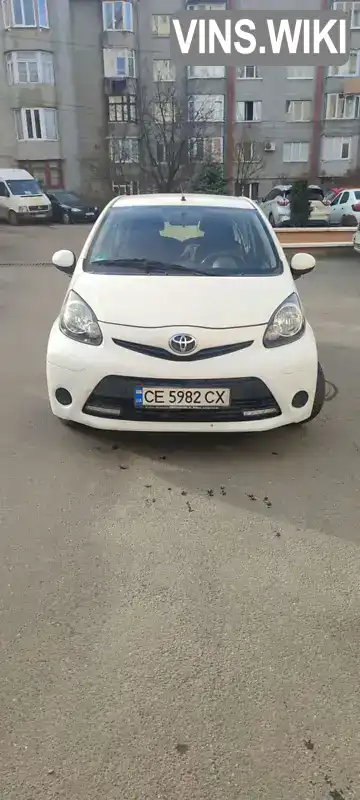 Хетчбек Toyota Aygo 2014 1 л. Ручна / Механіка обл. Чернівецька, Чернівці - Фото 1/6