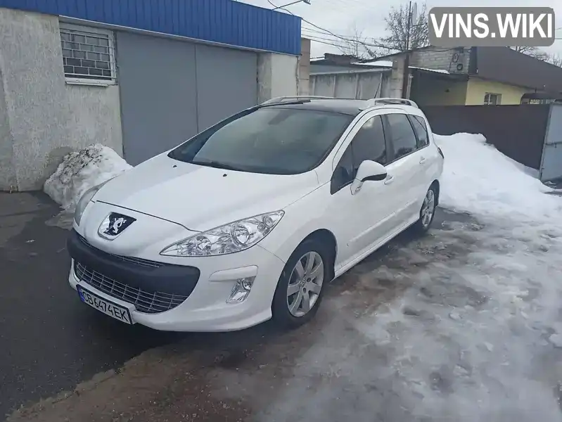 Універсал Peugeot 308 2009 1.6 л. Ручна / Механіка обл. Сумська, Глухів - Фото 1/20