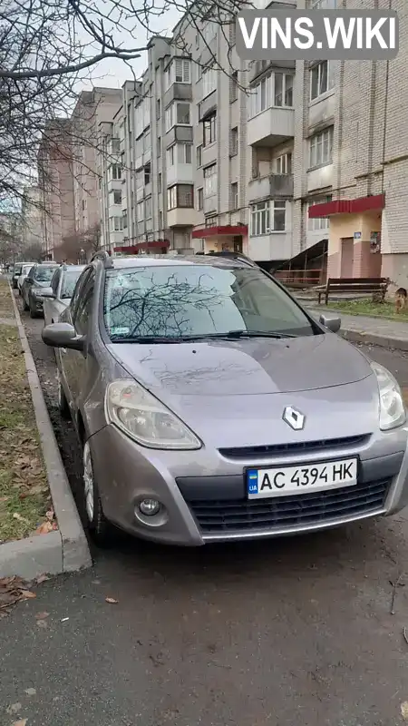 Универсал Renault Clio 2009 1.5 л. Ручная / Механика обл. Волынская, Луцк - Фото 1/10