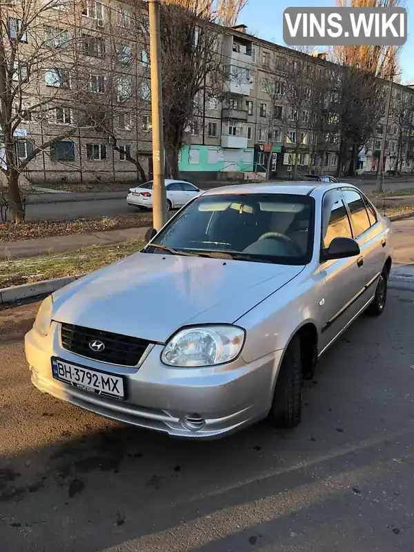 Седан Hyundai Accent 2004 1.5 л. Ручная / Механика обл. Днепропетровская, Кривой Рог - Фото 1/16