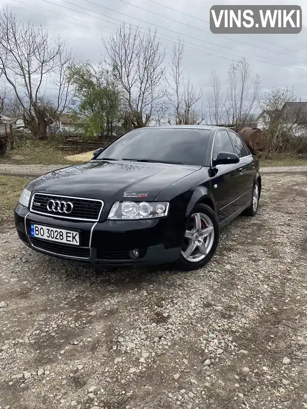 Седан Audi A4 2004 1.8 л. Ручна / Механіка обл. Тернопільська, Копичинці - Фото 1/20