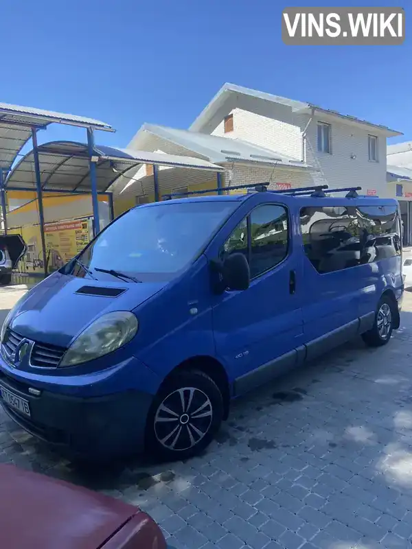 Мінівен Renault Trafic 2011 2 л. Ручна / Механіка обл. Івано-Франківська, Івано-Франківськ - Фото 1/21