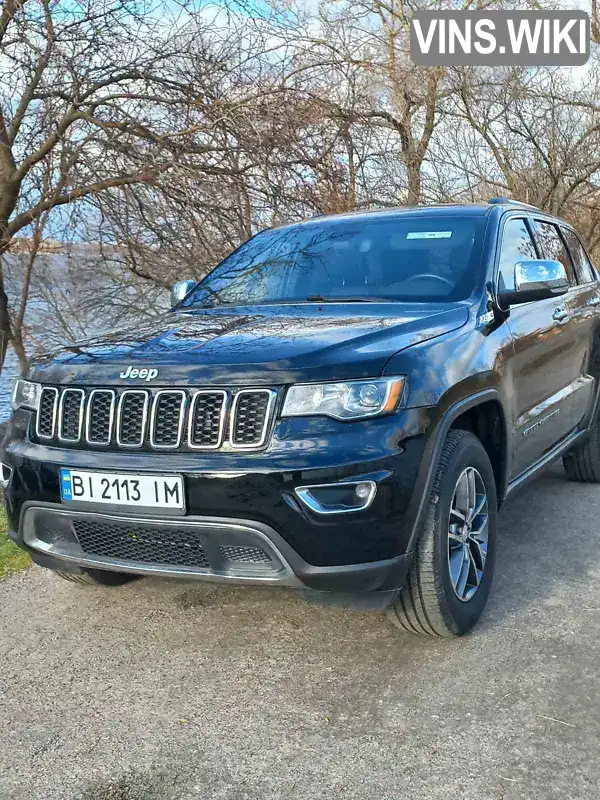 Позашляховик / Кросовер Jeep Grand Cherokee 2018 3.6 л. Автомат обл. Полтавська, Кременчук - Фото 1/16