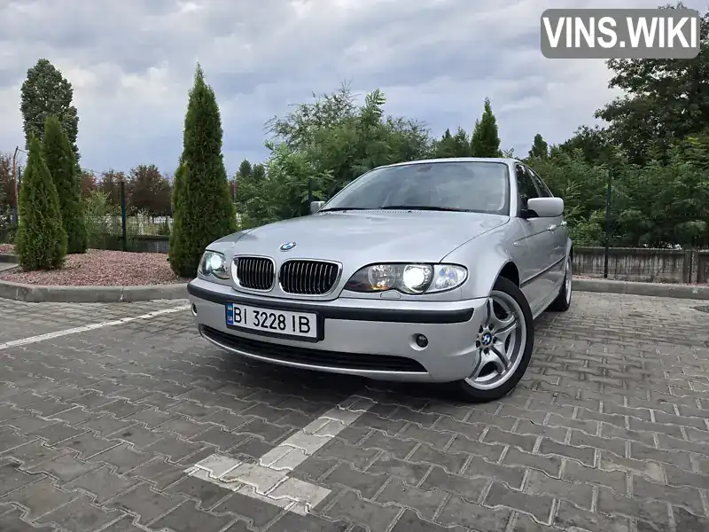 Седан BMW 3 Series 2002 2.5 л. Ручна / Механіка обл. Полтавська, Кременчук - Фото 1/21