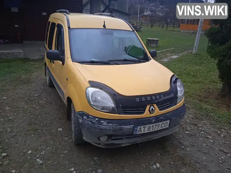 Мінівен Renault Kangoo 2007 1.46 л. Ручна / Механіка обл. Івано-Франківська, Коломия - Фото 1/7