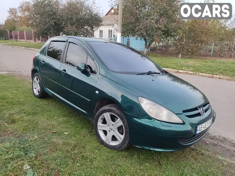 Хэтчбек Peugeot 307 2002 2 л. Автомат обл. Днепропетровская, Днепр (Днепропетровск) - Фото 1/16