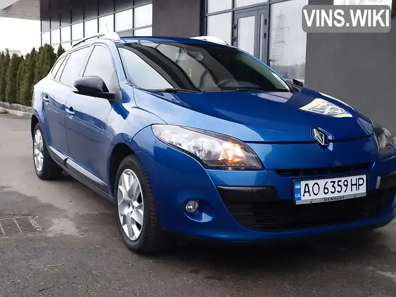 Універсал Renault Megane 2011 1.6 л. Ручна / Механіка обл. Закарпатська, Мукачево - Фото 1/21