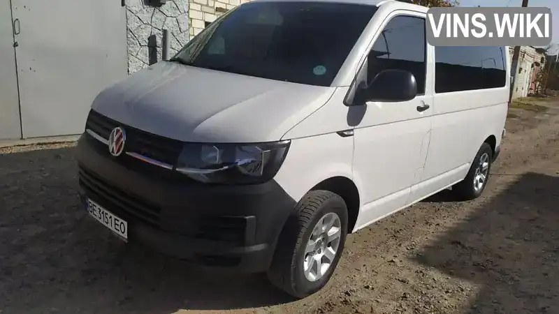 Мінівен Volkswagen Transporter 2016 1.97 л. Ручна / Механіка обл. Миколаївська, Миколаїв - Фото 1/6