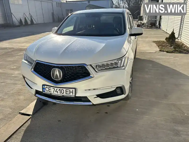 Позашляховик / Кросовер Acura MDX 2017 3.47 л. Автомат обл. Чернівецька, Чернівці - Фото 1/21