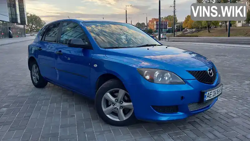 Хетчбек Mazda 3 2006 1.6 л. Ручна / Механіка обл. Дніпропетровська, Дніпро (Дніпропетровськ) - Фото 1/16