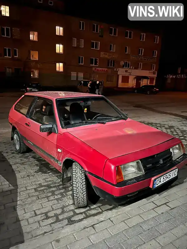 Хетчбек ВАЗ / Lada 2108 1991 1.1 л. Ручна / Механіка обл. Черкаська, Звенигородка - Фото 1/13