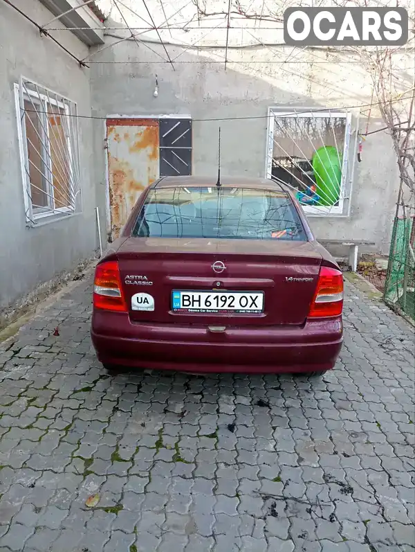 Y6D0TGF696X003741 Opel Astra 2005 Седан 1.36 л. Фото 2